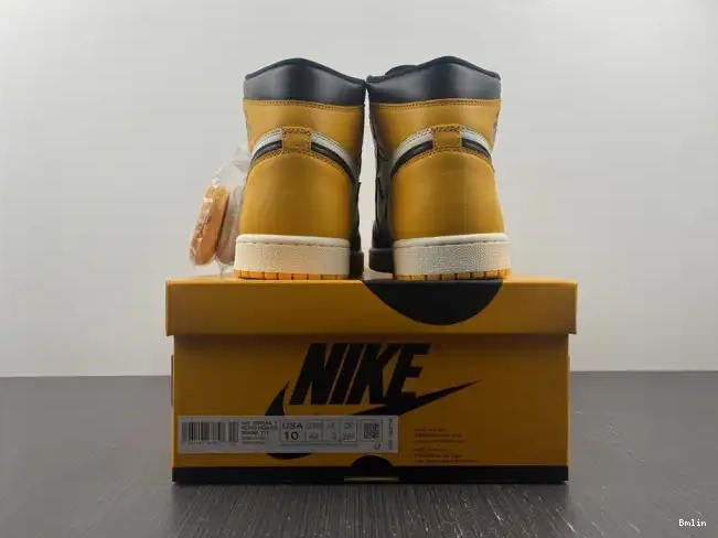 Bmlin Shoes Air Toe 555088-711 1 Jordan Yellow OG High 0609